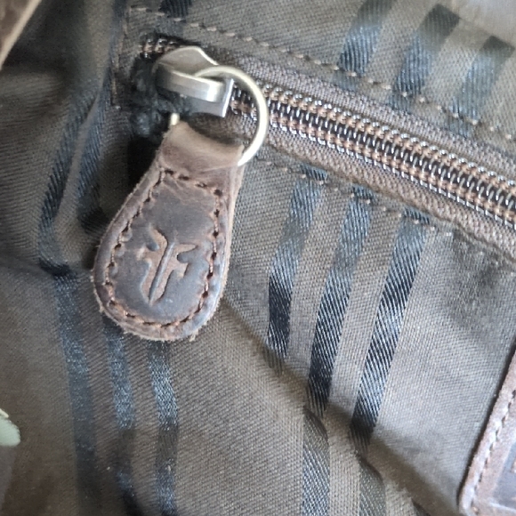 Frye Brown Leather Tote - Picture 3 of 8